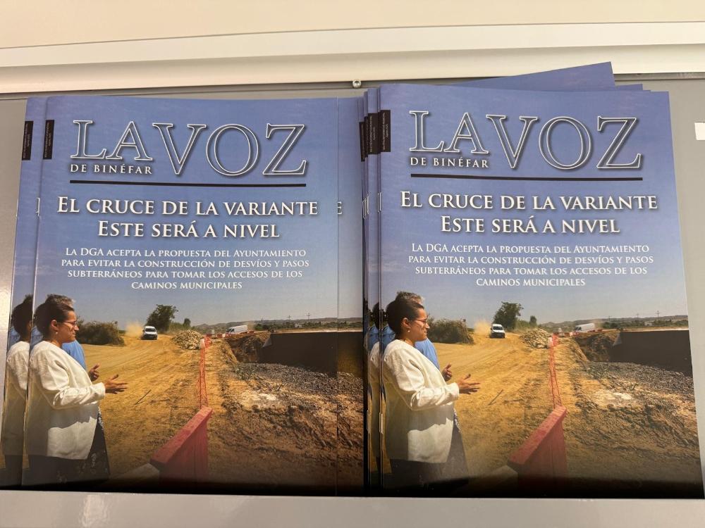 Imagen La Voz de Binéfar de junio y julio