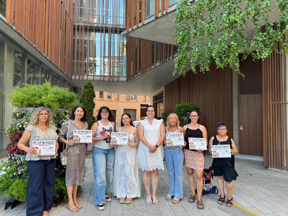 Imagen Binéfar entrega los premios del III concurso de adornos florales ‘La primavera en Binéfar’