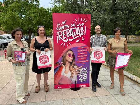 Imagen El comercio de Binéfar celebra su fiesta de las rebajas y del arte urbano