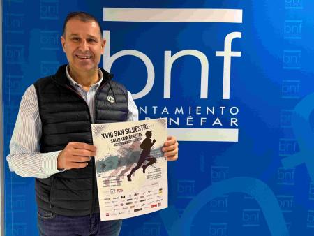 Imagen Binéfar despide el año con la Carrera Solidaria de San Silvestre a...