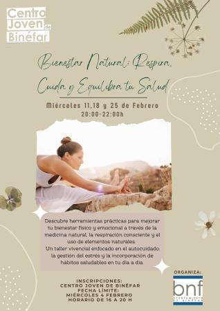 Imagen Taller de Bienestar natural: Respira, cuida y equilibra tu salud