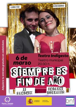 Imagen Teatro indigesto: 'Siempre es fin de año'