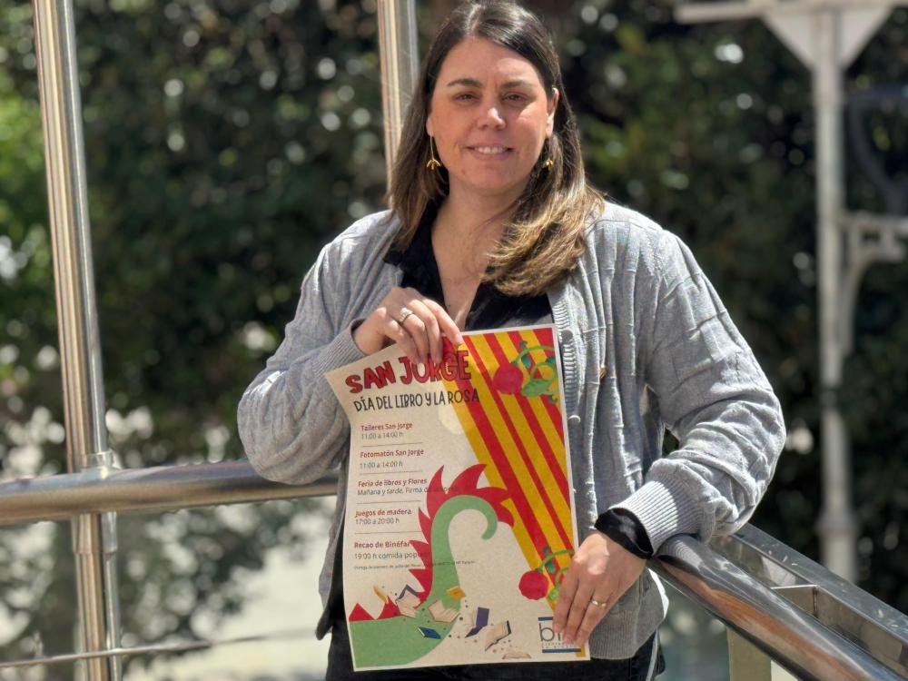 Imagen Celebración del Día del Libro, Aragón y San Jorge en Binéfar