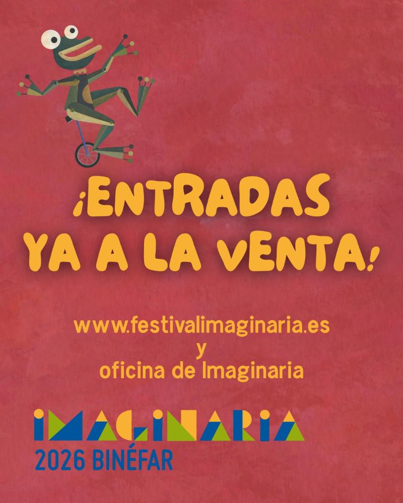 Imagen Solo falta una semana para empiece el Festival Imaginaria en Binéfar