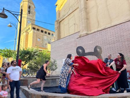 Imagen El Festival Imaginaria inaugura su XIII edición dedicando una escultura...