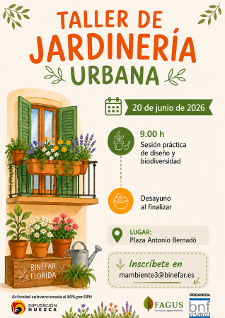 Imagen Taller de jardinería urbana