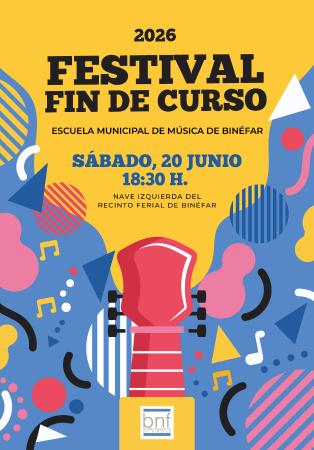 Imagen Festival fin de curso de la Escuela Municipal de Música