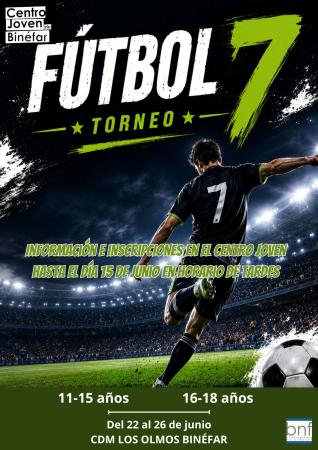 Imagen Torneo de Fútbol 7 del Centro Joven de Binéfar