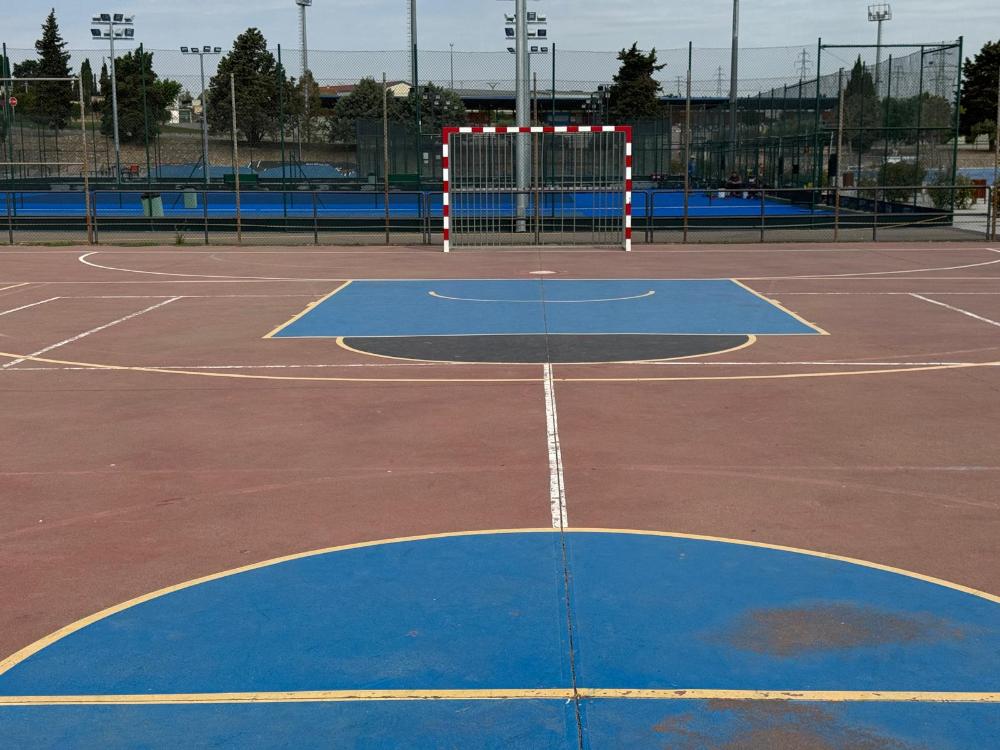 Imagen Anulada la pista de fútbol sala anexa al Colegio Katia Acín