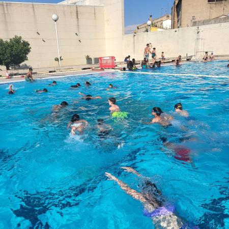 Imagen Convocatoria pruebas de nivel curso de natación turno junio tarde