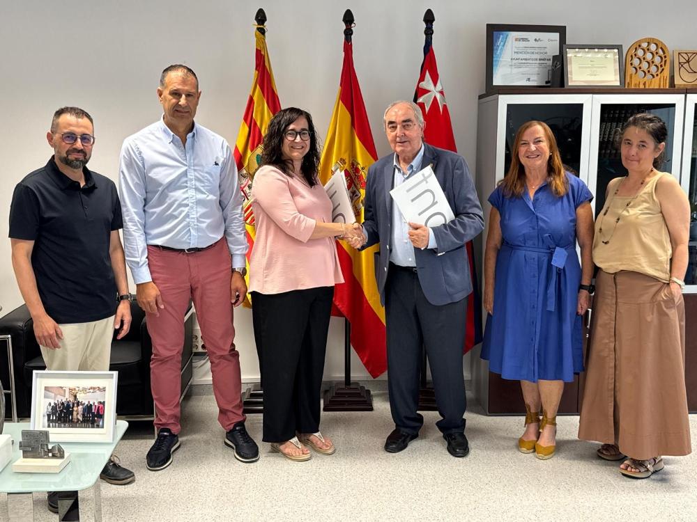Imagen El Ayuntamiento de Binéfar y Cámara de Comercio de Huesca acuerdan acercar los servicios camerales a empresas y emprendedores del municipio