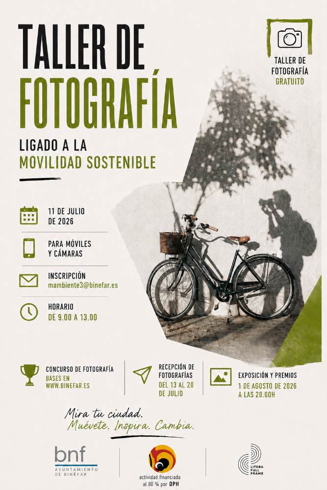 Imagen Taller y concurso de fotografía sobre movilidad sostenible