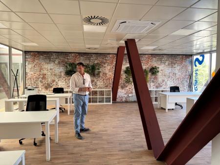 Imagen El Ayuntamiento de Binéfar pone en marcha el espacio Coworking para...