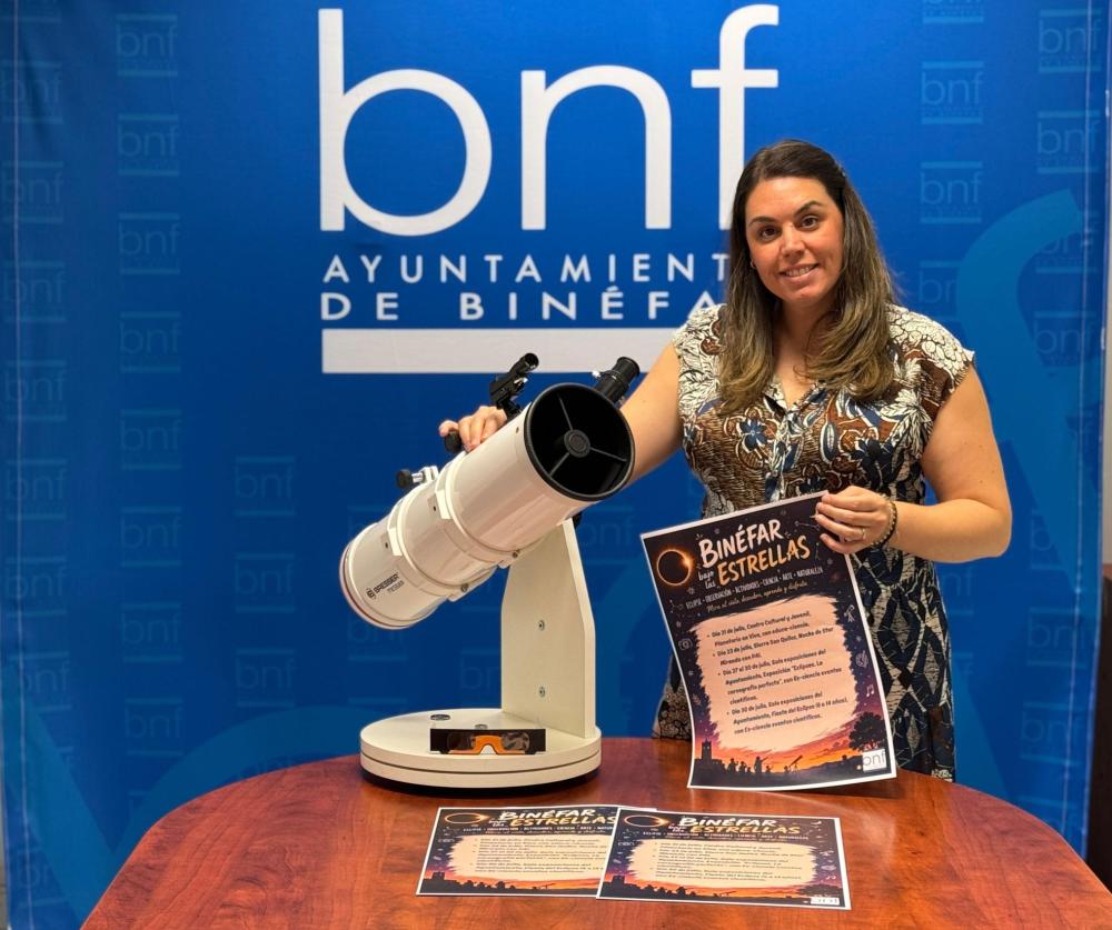 Imagen Binéfar organiza un ciclo divulgativo sobre astronomía con motivo del eclipse solar total