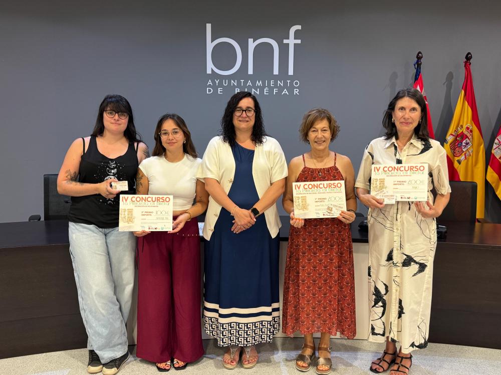 Imagen Entrega de premios del concurso ‘La primavera en Binéfar’ a los mejores adornos florales de balcones y escaparates
