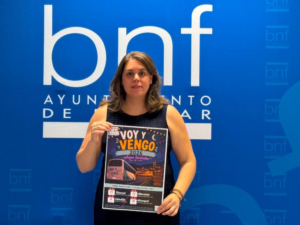 Imagen La Concejalía de Juventud de Binéfar ofrece desplazamientos a las fiestas del entorno en el autobús ‘Voy y vengo’
