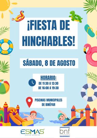 cartel fiesta de hinchables 08 08 26