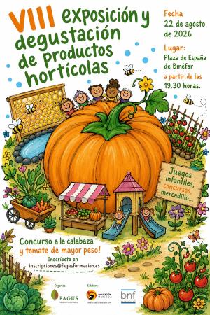 Imagen VIII Exposición y degustación de productos hortícolas