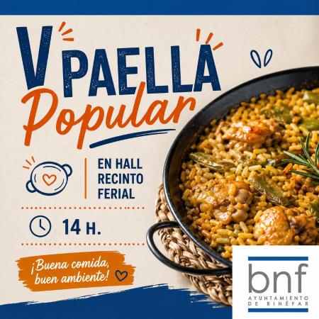 Imagen V Paella Popular