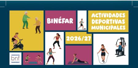 Imagen Oferta deportiva municipal para el curso 2026 - 2027