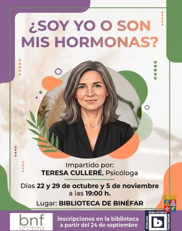 Imagen Conferencias: ¿Soy yo o son mis hormonas?