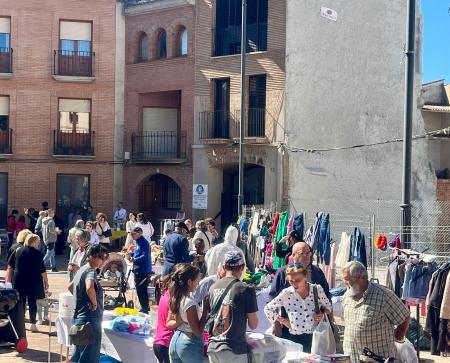 Imagen Binéfar celebra el mercadillo solidario de segunda mano ‘Chamarilandia’