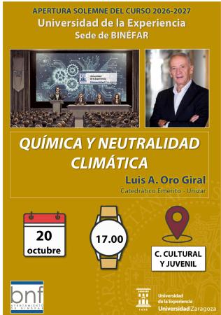 Imagen Apertura solemne del curso de la Universidad de la Experiencia